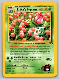 Pokemon TCG Gym Challenge Erika's Ivysaur 041/132 - Image 1