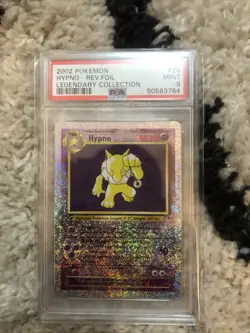 Hypno Legendary Collection Reverse Holo 25/110 PSA 9 Mint Pokemon 2002 Vintage - Image 1