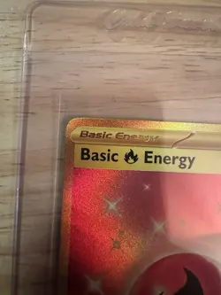 Obsidian Flames Basic Fire Energy 230/197 Hyper Rare Pokemon - Image 2