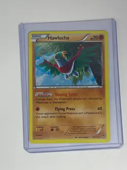 Hawlucha 63/111 Pokemon Card Holo XY Furious Fists 2014 - Image 1