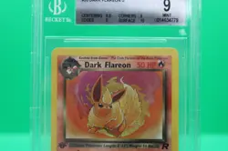 Pokemon Dark Flareon #35 1ST Edition - Rocket Vintage 2000 - BGS 9 - Image 3