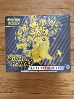 Pokemon TCG Scarlet & Violet Surging Sparks Elite Trainer Box Factory Sealed New - Image 1