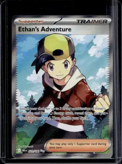 2025 Pokemon Destined Rivals Ethan's Adventure #221/182 - Image 1