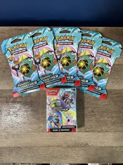 Pokemon TCG Scarlet & Violet Journey Together Booster Bundle & 5x Sleeved Packs - Image 1