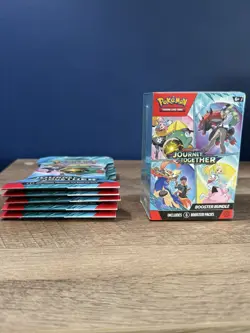 Pokemon TCG Scarlet & Violet Journey Together Booster Bundle & 5x Sleeved Packs - Image 2