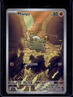 2024 Pokemon Surging Sparks Phanpy #205/191 - Image 1
