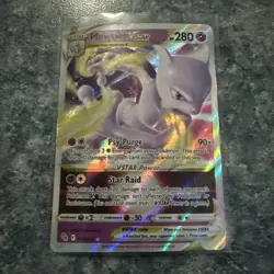 Pokemon TCG Mewtwo VSTAR Holo Ultra Rare 031/078 Pokemon Go Nm/Lp - Image 1