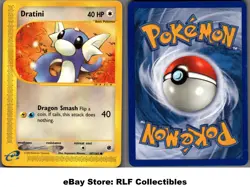 2002 Pokemon, Expedition, #107/165 Dratini, Common - Image 1