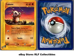 2002 Pokemon, Aquapolis, #72/147 Cubone, Common - Image 1