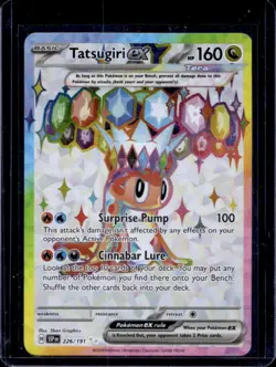 2024 Pokemon Surging Sparks Tatsugiri Ex #226/191 - Image 1