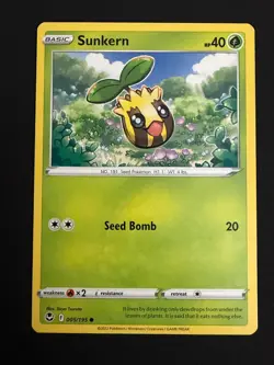 Sunkern 005/195 non-holo Silver Tempest- Pokemon TCG - Image 1