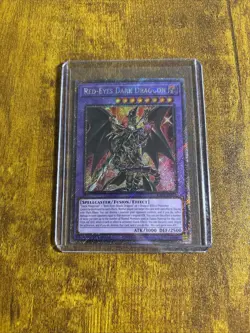 YUGIOH RED-EYES DARK DRAGOON MP22-EN264 PRISMATIC SECRET 1ST ED NM - Image 1