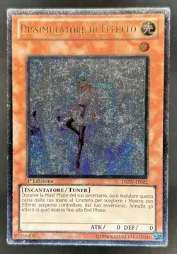 2010 Yugioh Italian Duelist Revolution 1st Edition Effect Veiler #DREV-IT002 - Image 1