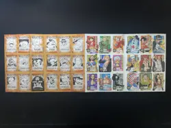 2024 One Piece JPN Imagine Wanted Saikyo Jump Original Mini Card Lot*36 IO86 - Image 1