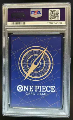 2024 One Piece Premium Booster PRB01 Japanese Nami Manga Alt Art #016 PSA 10 - Image 2