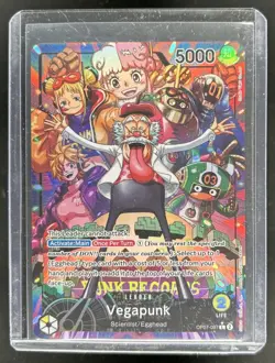 2024 One Piece 500 Years in the Future Vegapunk Alternate Art #OP07-097 - Image 1