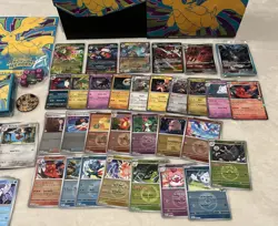 Pokemon Ascended Heroes Opened ETB 150+Bulk Cards! Holo Rare+Reverse Holo+MAR/IR - Image 2
