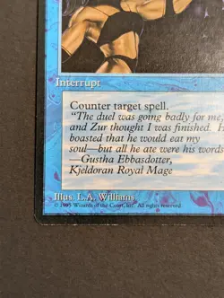 MTG Card - 1x Counterspell - Ice Age - LP - Vintage - Magic the Gathering - 1995 - Image 3