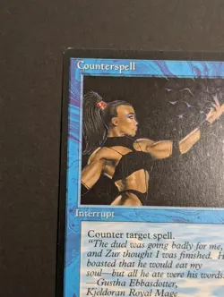 MTG Card - 1x Counterspell - Ice Age - LP - Vintage - Magic the Gathering - 1995 - Image 5