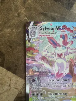 Sylveon VMAX Alt Art Secret Card SWSH07: Evolving Skies 212/203 Pokemon TCG HP - Image 3