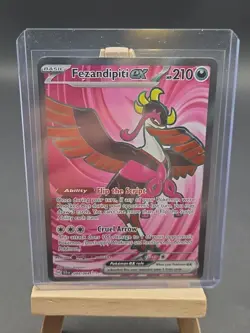 Pokemon TCG Fezandipiti EX 084/064 Shrouded Fable Ultra Rare Holo Card - Image 1