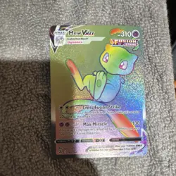 Pokemon Mew VMAX 268/264 Fusion Strike Secret Rare Full Art Holo English Card - Image 1