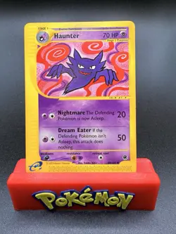 Haunter 80/165 Uncommon Expedition WOTC Vintage Pokemon Card - LP/NM - Image 1