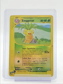 EXEGGUTOR 2003 POKEMON E-CARD AQUAPOLIS RARE 12/147 Q6619 - Image 1