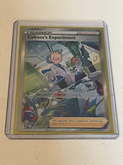 Colress's Experiment GG59/GG70 Crown Zenith: Full art Holo Pokemon Trading Card - Image 3