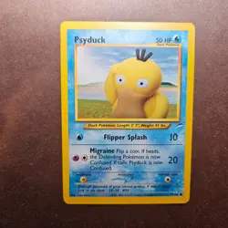 Psyduck 79/105 Pokemon Neo Destiny Card - LP - Image 1