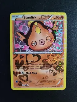 Stunfisk - RC12/RC25 - Legendary Treasures Radiant Collection Pokemon Card - LP - Image 1