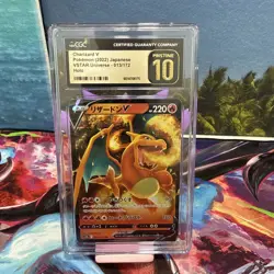 Charizard V 2022 Japanese VSTAR Universe Holo Card #013/172 CGC Pristine 10 - Image 1