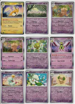 Pokemon SV Paldean Fates & Temperal Forces - 85 Card Lot - Holo & Reverse Holo - Image 3