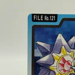 Pokemon Cards Bandai Carddass Starmie File No.121 1997 EX Japanese i955 - Image 2