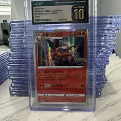 🔥🔥 CGC 10 Pristine Charizard Holo 010/071 Pokemon GO s10b Pokemon Card - Image 1