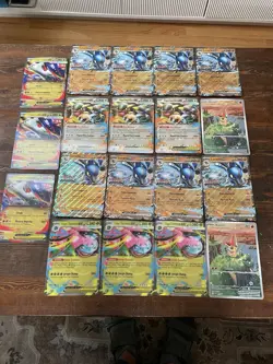 Pokemon Jumbo Card Lot - Victini, Venusaur , Kangaskhan, Lucario, Latias 15 Card - Image 1