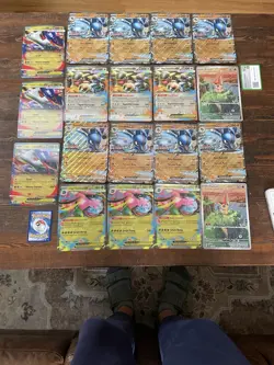 Pokemon Jumbo Card Lot - Victini, Venusaur , Kangaskhan, Lucario, Latias 15 Card - Image 3