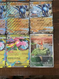 Pokemon Jumbo Card Lot - Victini, Venusaur , Kangaskhan, Lucario, Latias 15 Card - Image 4