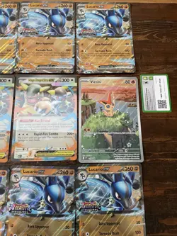 Pokemon Jumbo Card Lot - Victini, Venusaur , Kangaskhan, Lucario, Latias 15 Card - Image 5