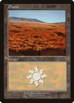 Plains - Steppe Tundra - Near Mint MTG Promos: Euro Lands - Image 1