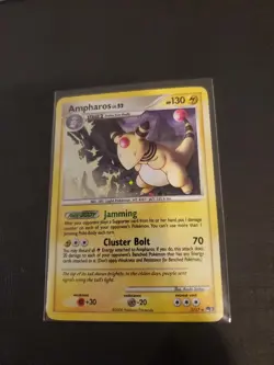 Ampharos 1/17 Pop Series 7 Holo Pokemon Card LP - Image 1