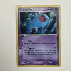Wobbuffet 16/17 Common Pop Series 4 Pokemon Card MP - Image 1