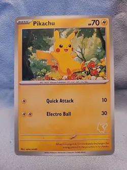 Pikachu 2023 My First Battle Deck - Stamped Pikachu - Pokemon Card (NM) 022726* - Image 1
