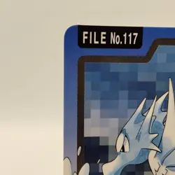 Pokemon Cards Bandai Carddass Seadra File No.117 1997 VG Japanese i952 - Image 2