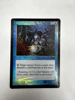 Foil Cephalid Looter *Odyssey* MTG Magic the Gathering - Image 1