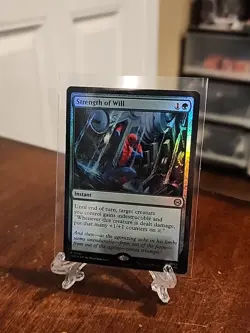 Strength Of Will Mtg Foil Spiderman Magic The Gathering - Image 1