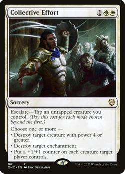 Collective Effort [Phyrexia: All Will Be One Commander] Magic MTG - Image 1