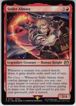 MTG Seifer Almasy Normal NM FINAL FANTASY Magic 156 - Image 1