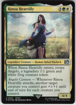 MTG Rinoa Heartilly Foil NM FINAL FANTASY Magic 237 - Image 1