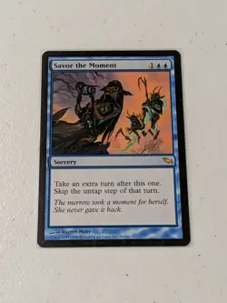 MTG Savor the Moment - Shadowmoor NM - Image 1